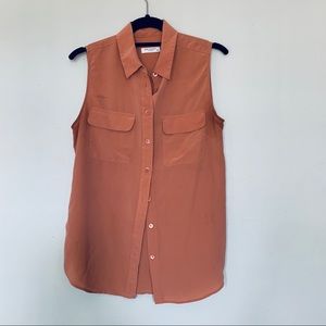 Equipment Femme Sleeveless Blouse
